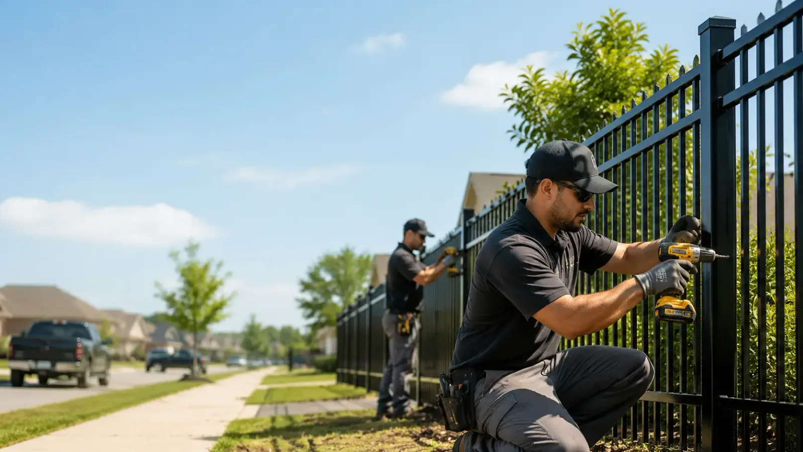 Metal Fence Installation in Birdseye, IN
